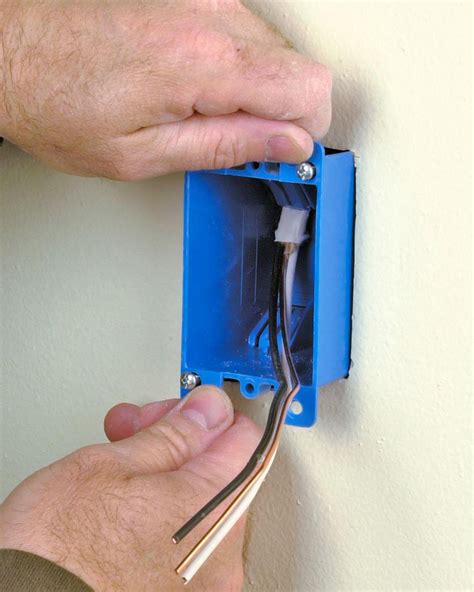 electrical box on side of wall|installing wall mounted electrical boxes.